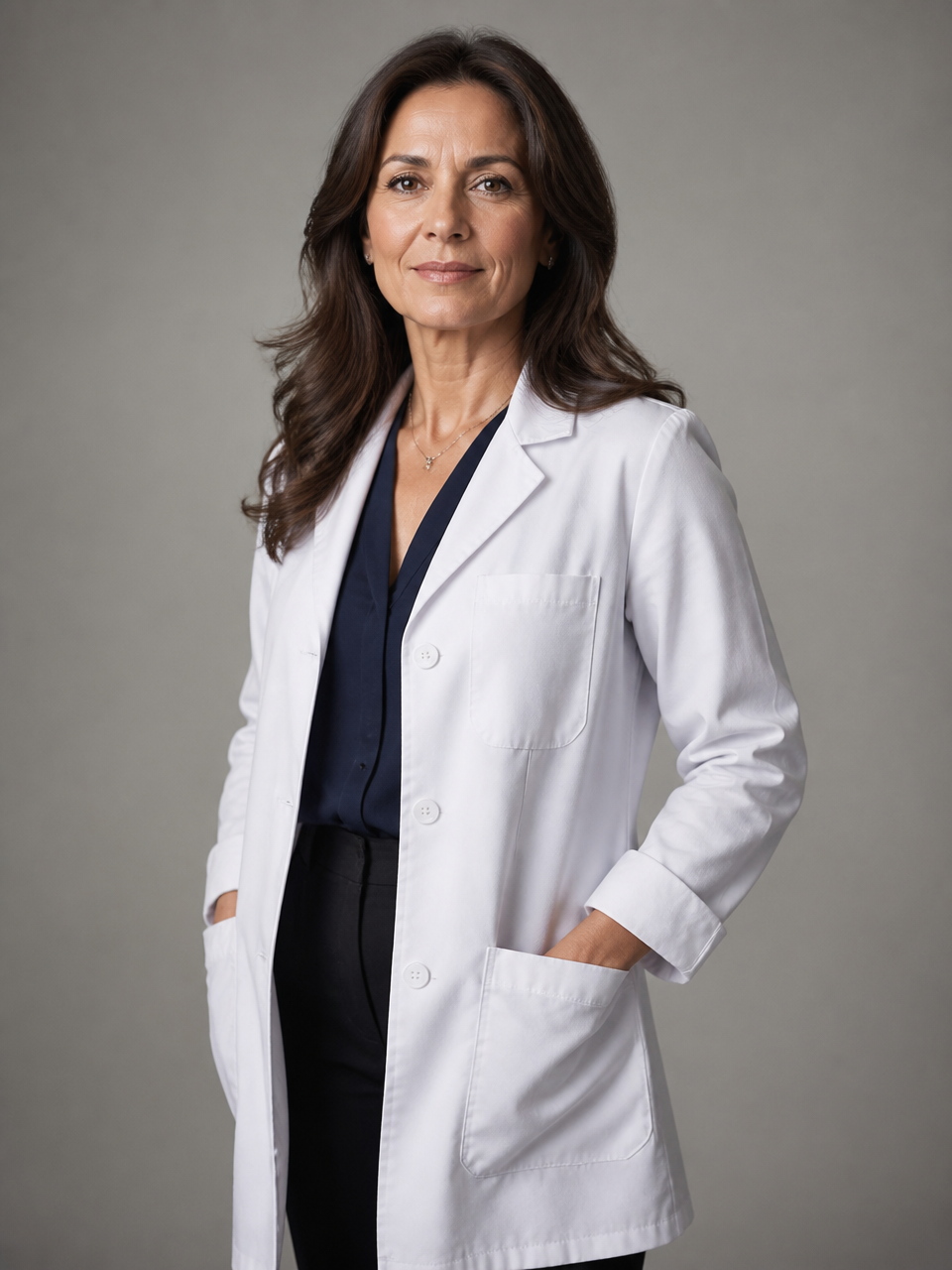 Physician portrait on the generated site